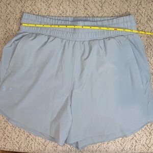 Under Armor women's high waisted shorts.
